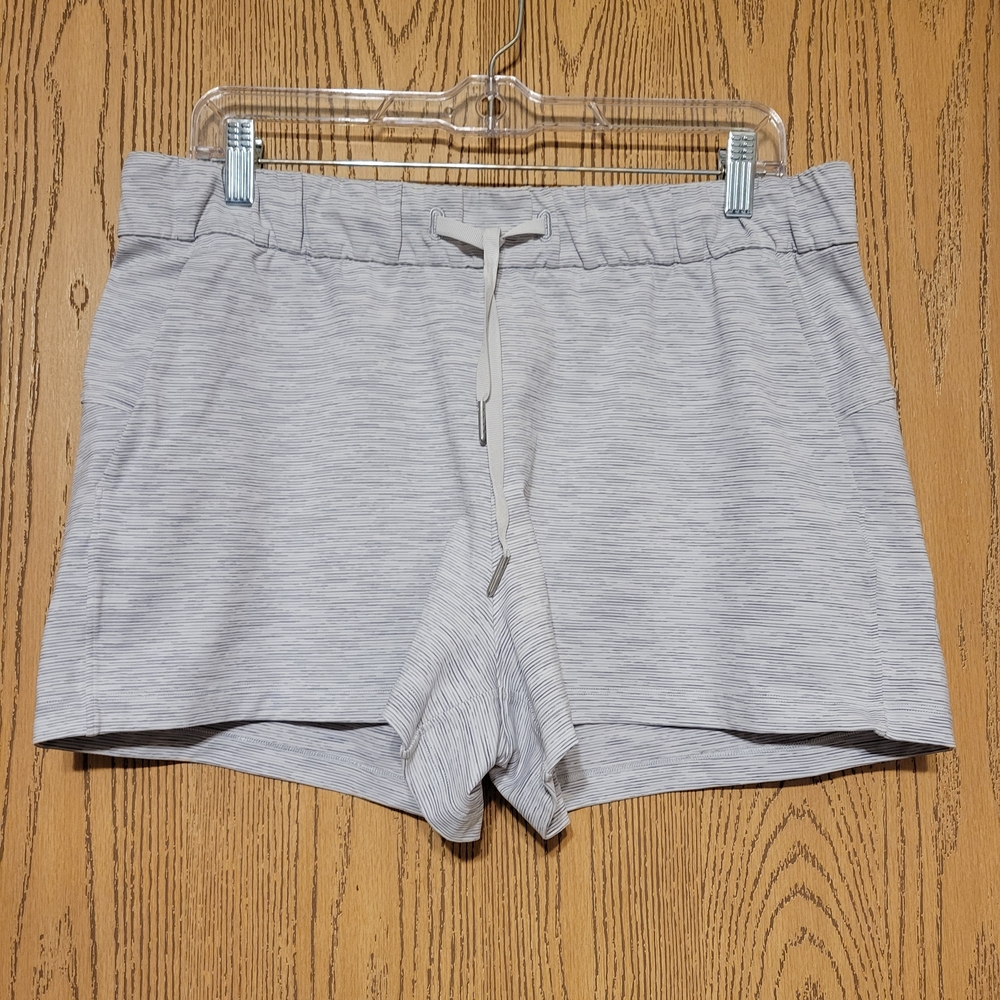 Lululemon Athletica Light Gray Athletic Shorts